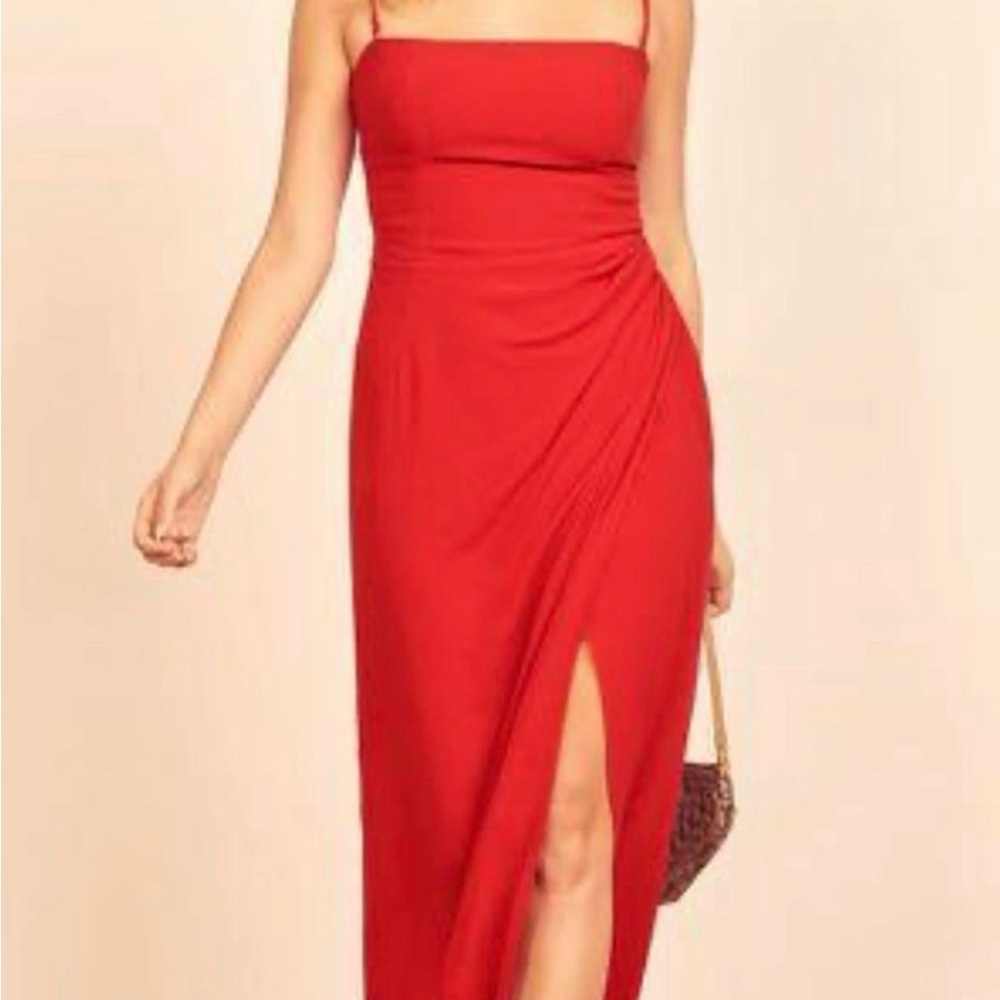 Reformation Sia Dress with removable straps